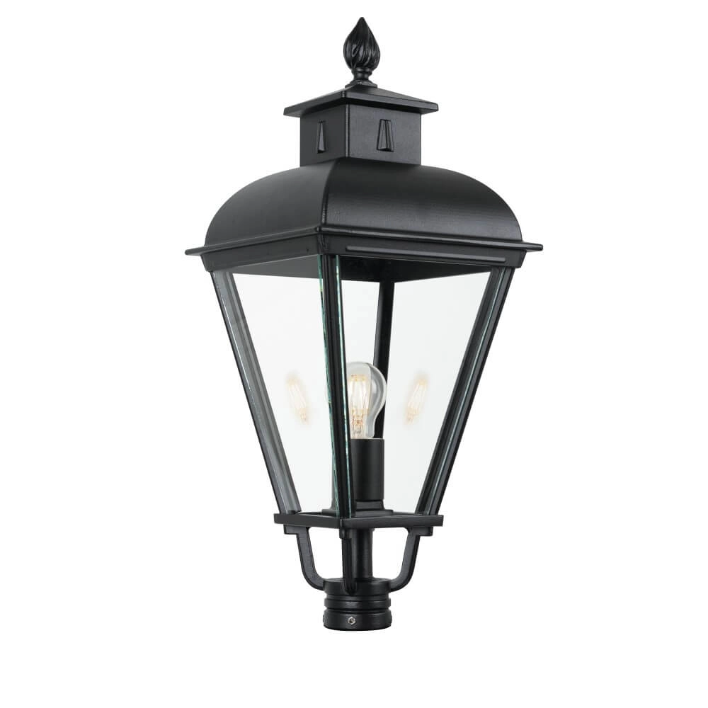 Zwarte kap Vondel 62cm - zwart Zwarte kap Vondel 62cm - zwart