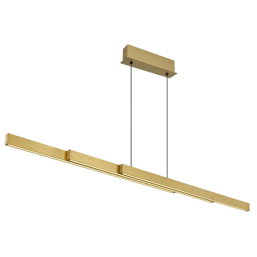 Design hanglamp Ethan 150cm goud Globo 9007371465248