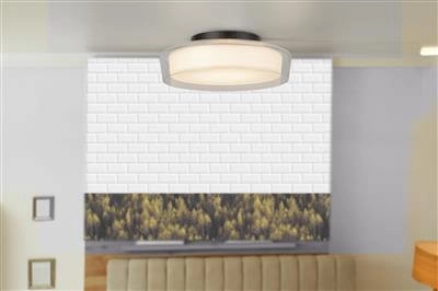 Badkamer plafondlamp Puck Searchlight 5053423197531