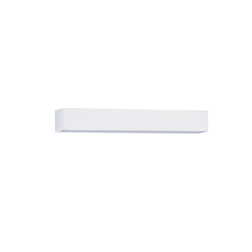 Strakke wandlamp Lane wit 36cm - 28W Lyora 5212017496799