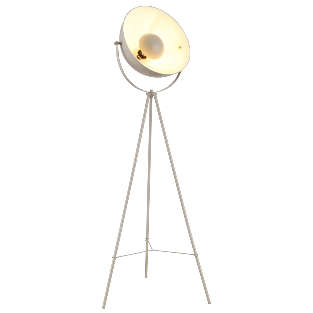 Tripod vloerlamp Timo zand bruin