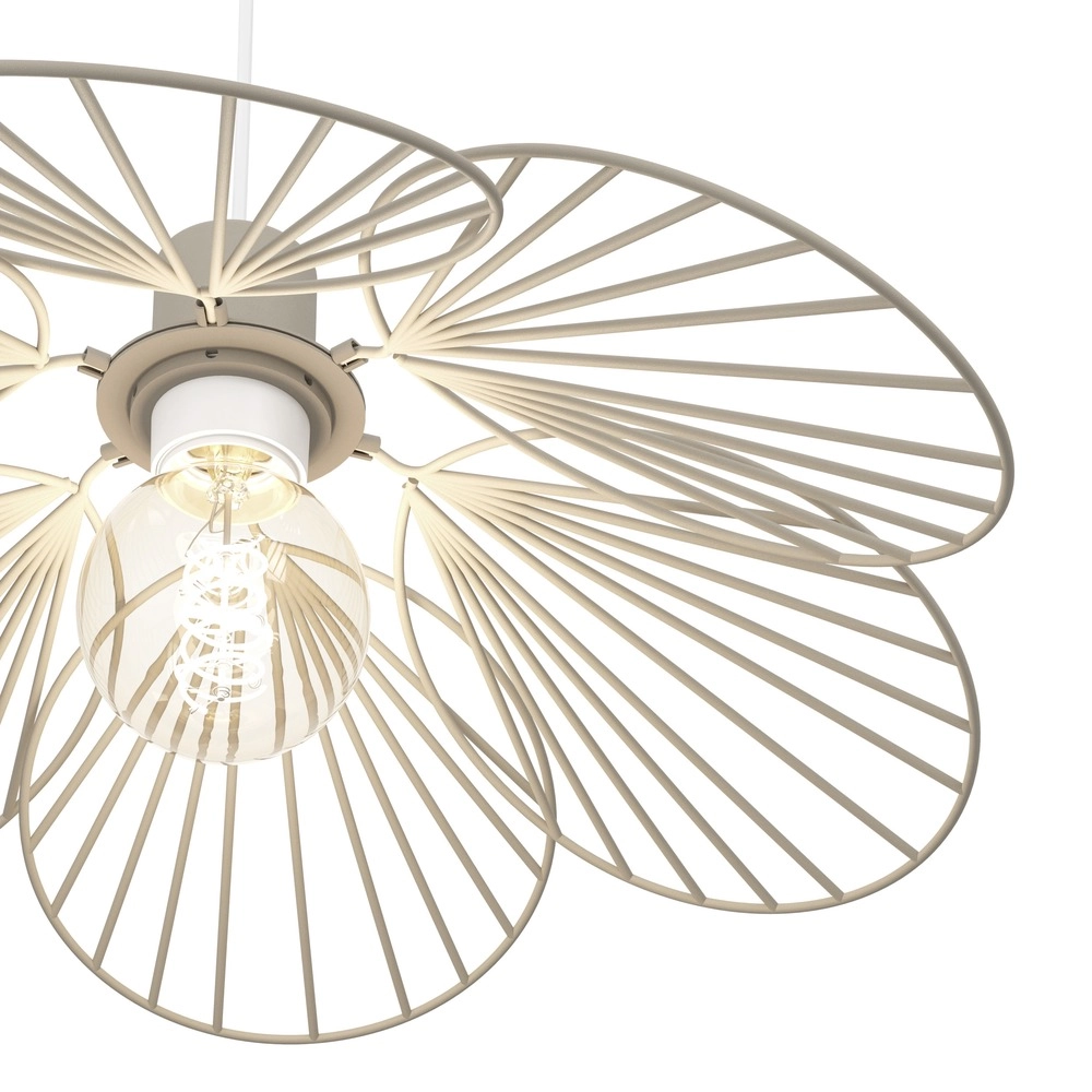 Hanglamp Binacua zand bruin Ø 45cm Eglo 9008606405930