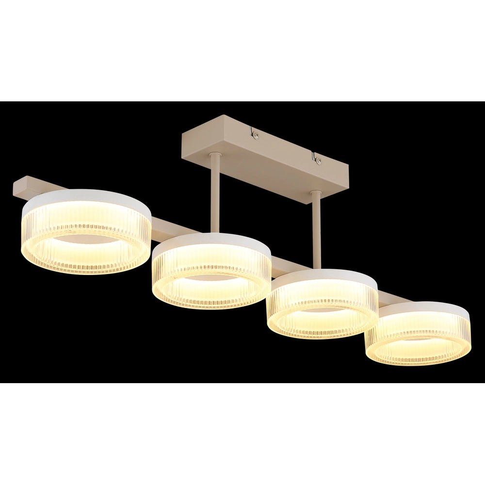 Moderne plafondlamp Zara zand bruin 67cm Globo 9007371576067