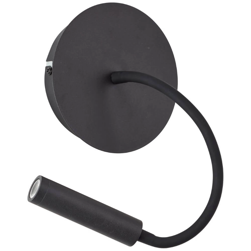 Wandlamp Jutta zwart flexibel Brilliant 4004353425844