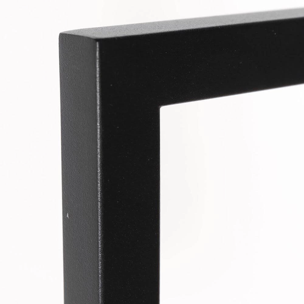 Vloerlamp Vidrio zwart met amber glas Steinhauer 8712746173741