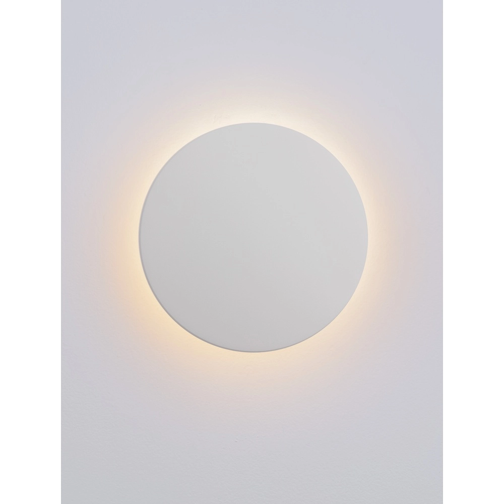 Ronde wandlamp Copper wit Ø 13,5cm Lyora 5212017447319