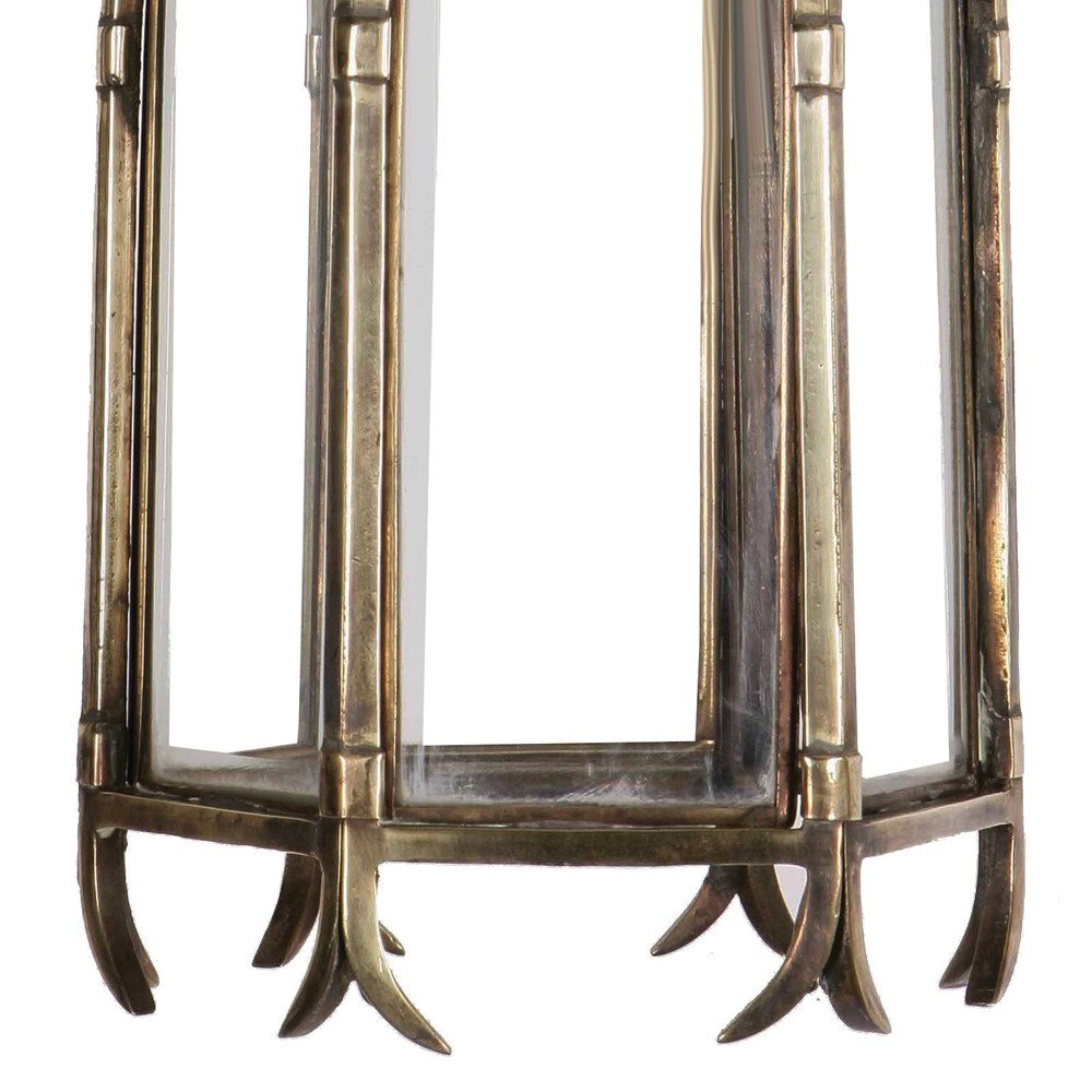 Antieke hanglamp Gothic 1-lichts - antiek koper (ANT) Limehouse