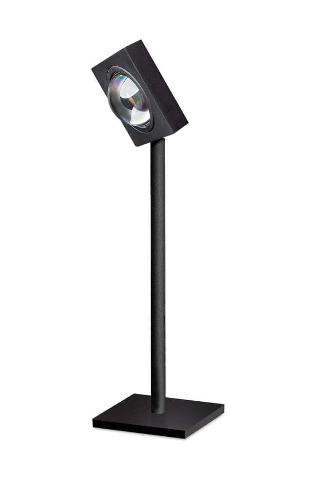 Strakke tafellamp Jake design zwart