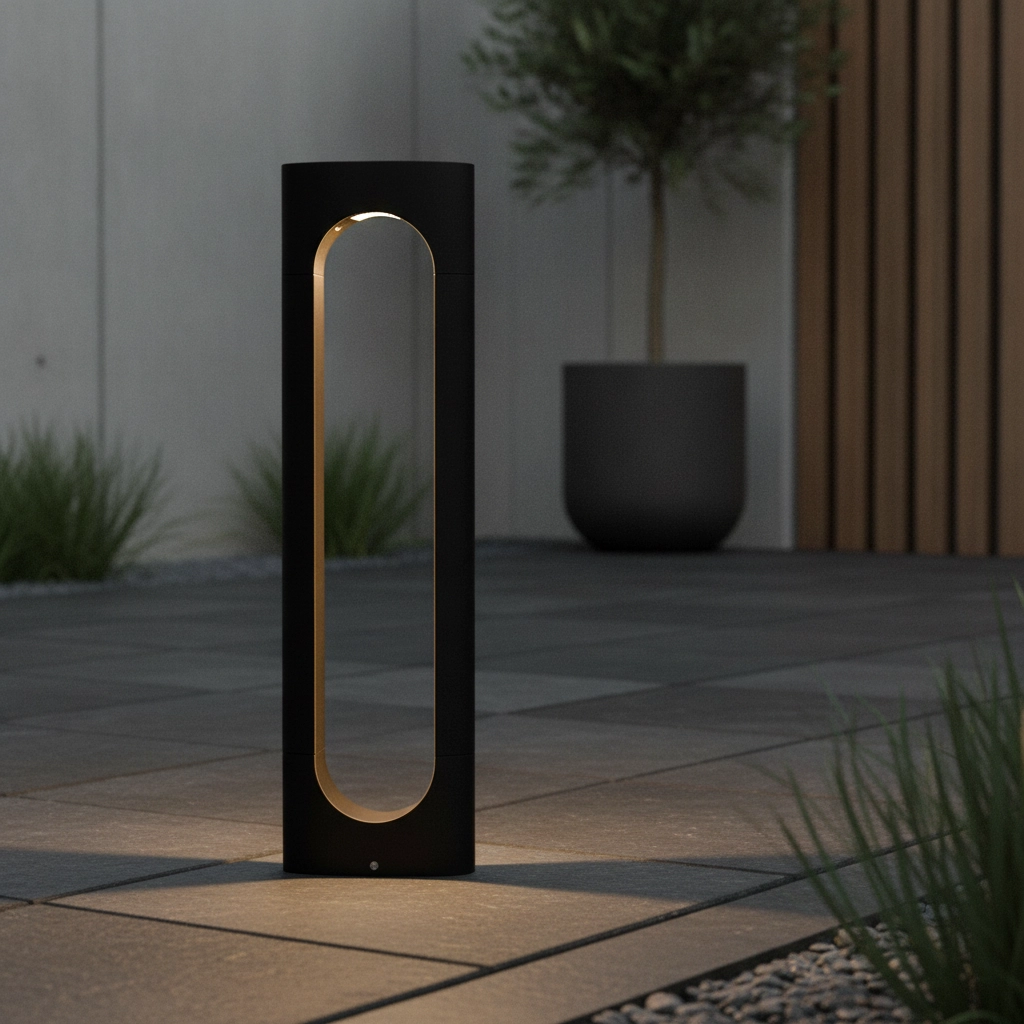 Design tuinlamp Portal antraciet 65cm