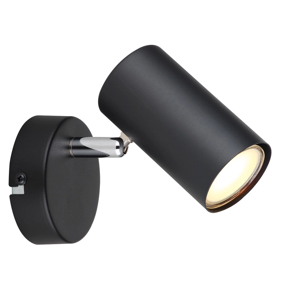 Wandlamp Allvi zwart