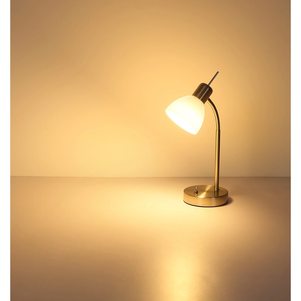 Bureaulamp Malte nikkel Globo 9007371450541