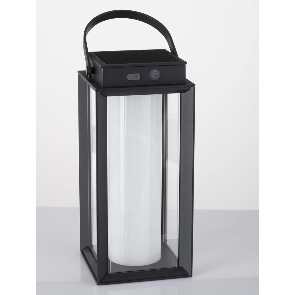 Solar tafellamp Verhal antraciet Lyora 5212017434739