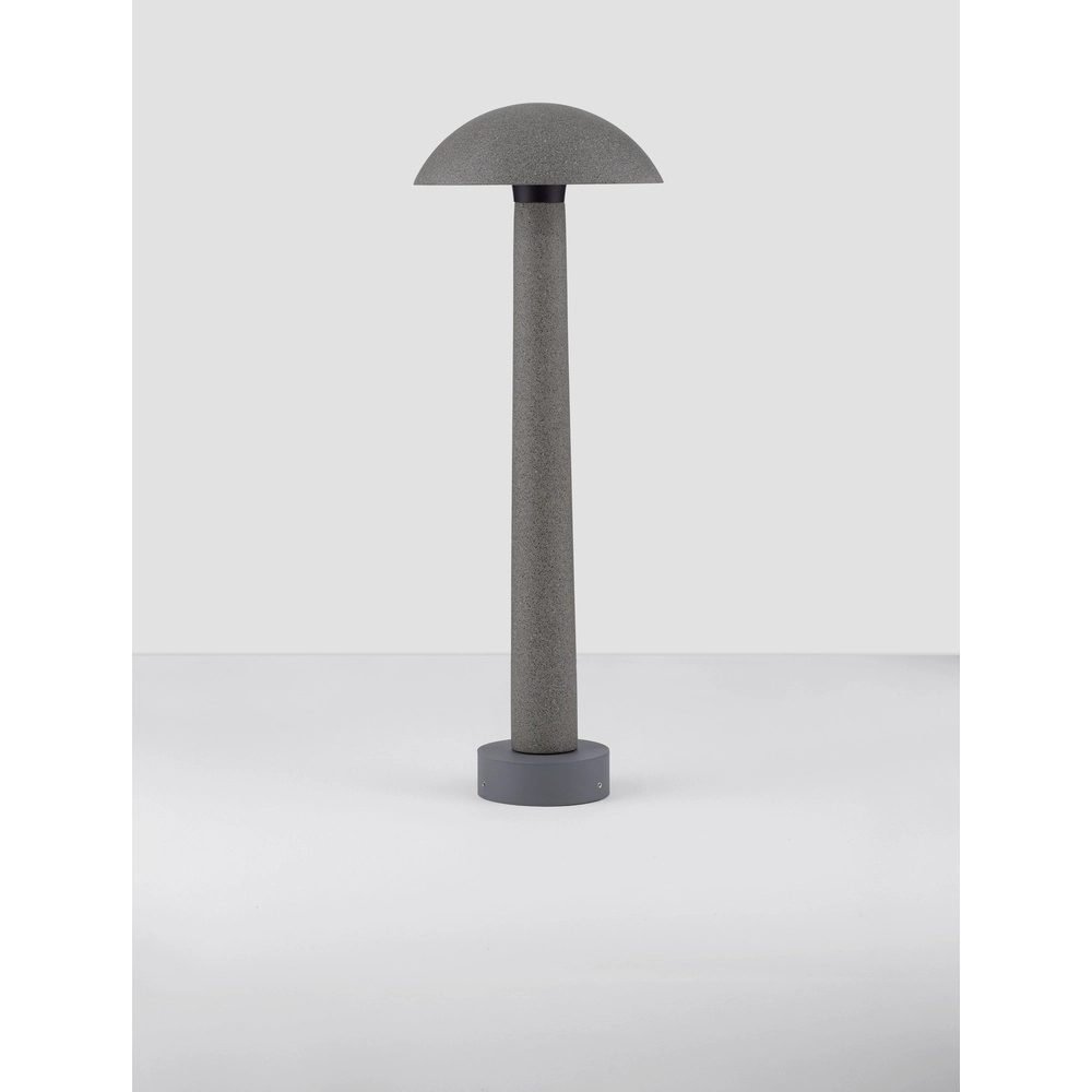 Ronde tuinlamp Tura betongrijs 55cm Lyora 5212017454645