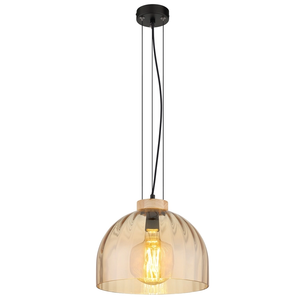 Hanglamp Swanson zwart Ø 30cm
