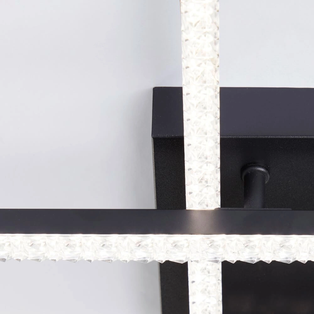 Zwarte plafondlamp Ranni 2700lm Brilliant 4004353442131