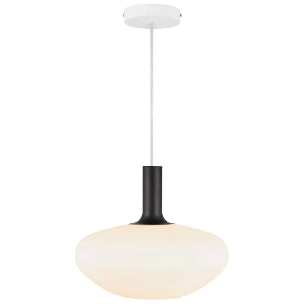 Glazen hanglamp Alton Ø 35cm wit Nordlux 5704924000355