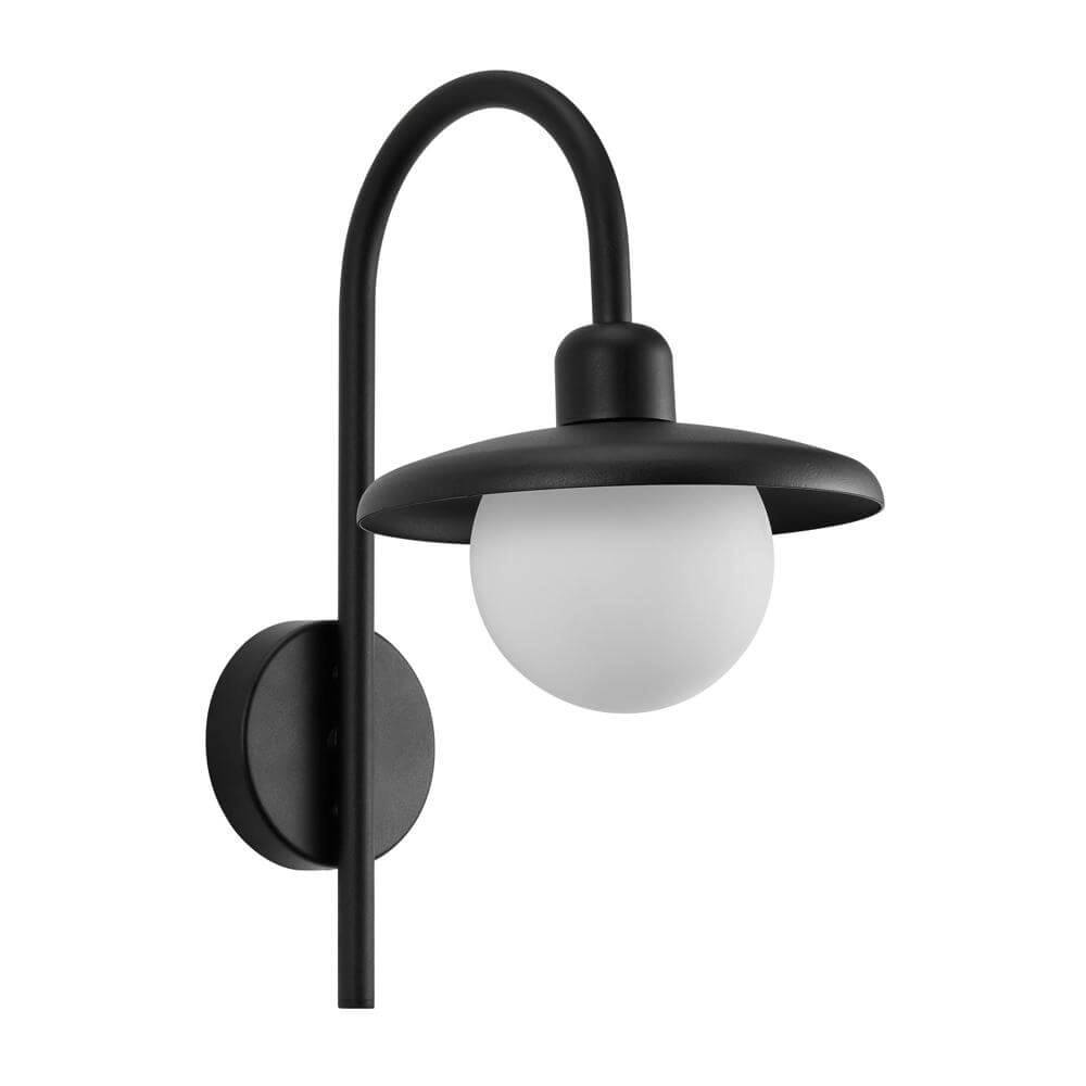 Zwarte buitenlamp Berlo design Nordlux 5704924017643