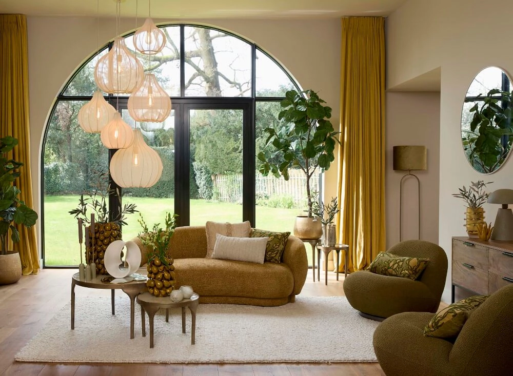 Crème hanglamp Elati Ø 50cm japandi Light & Living 8717807702731