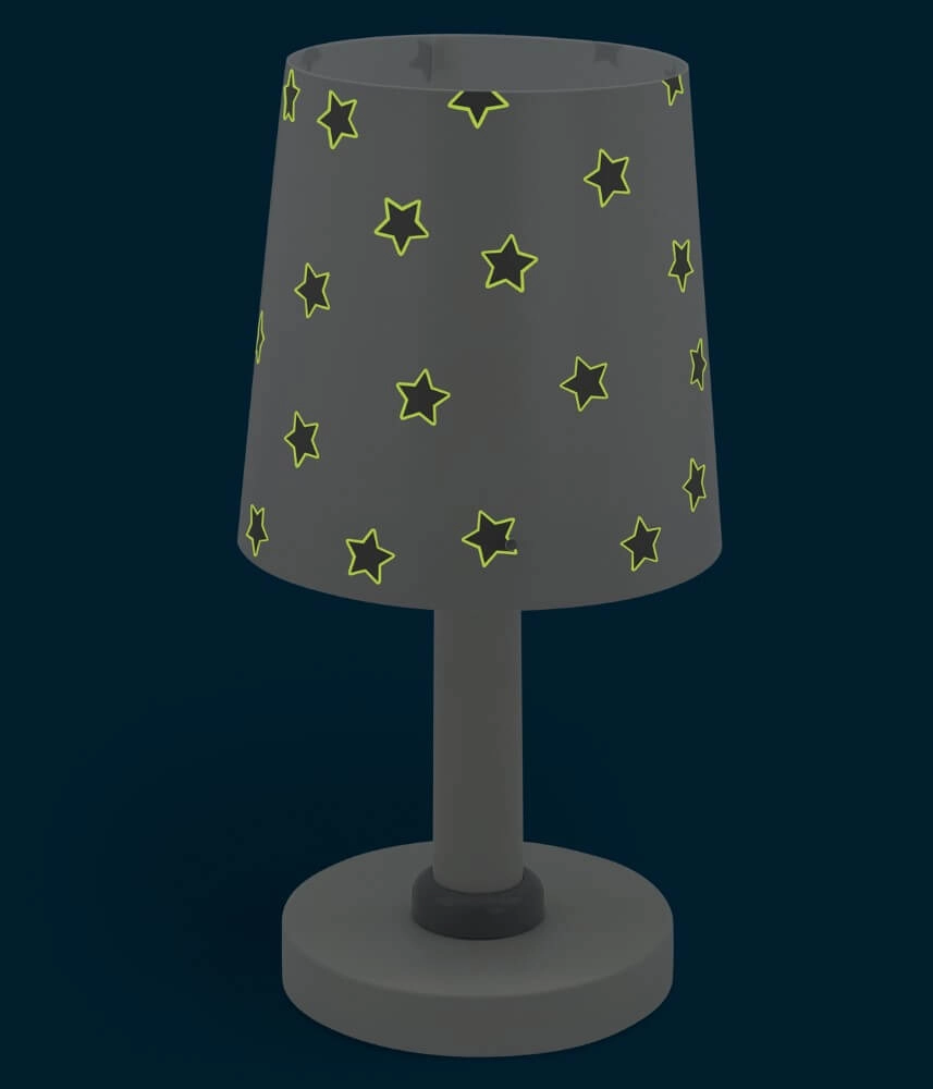 Kinderkamer tafellamp Star Light soft grijs Dalber 8420406001395