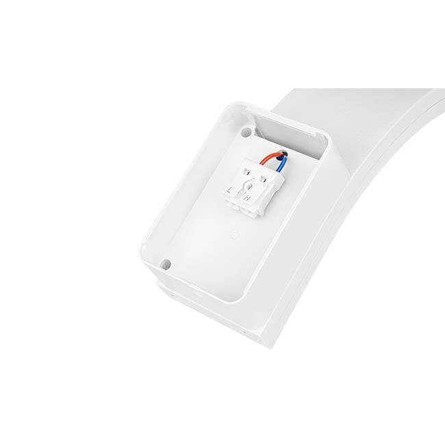 Witte buitenlamp Diron met sensor Lyora 5904703018162
