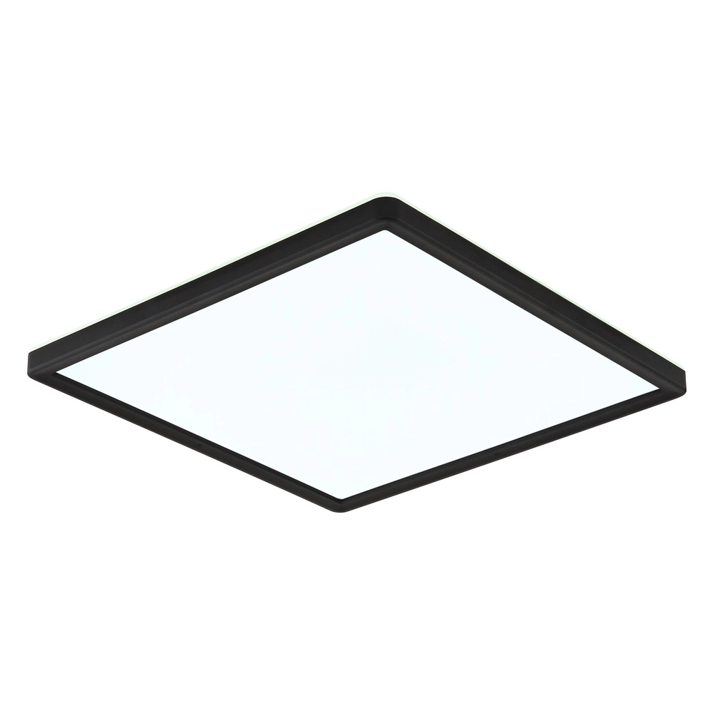 Plafonniere Sapana vierkant 29,4cm zwart Globo 9007371414390
