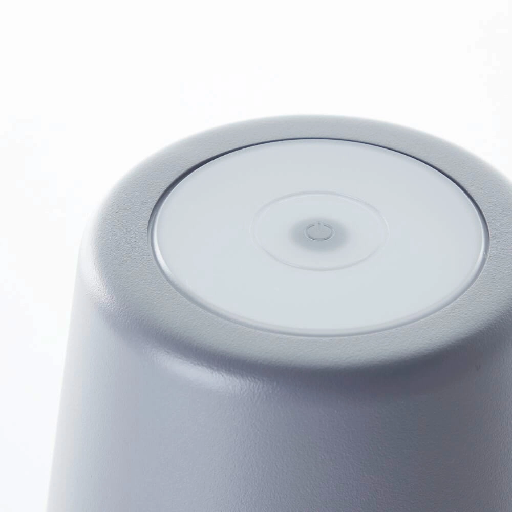 Tafellampje Kaami grijs Brilliant 4004353428234