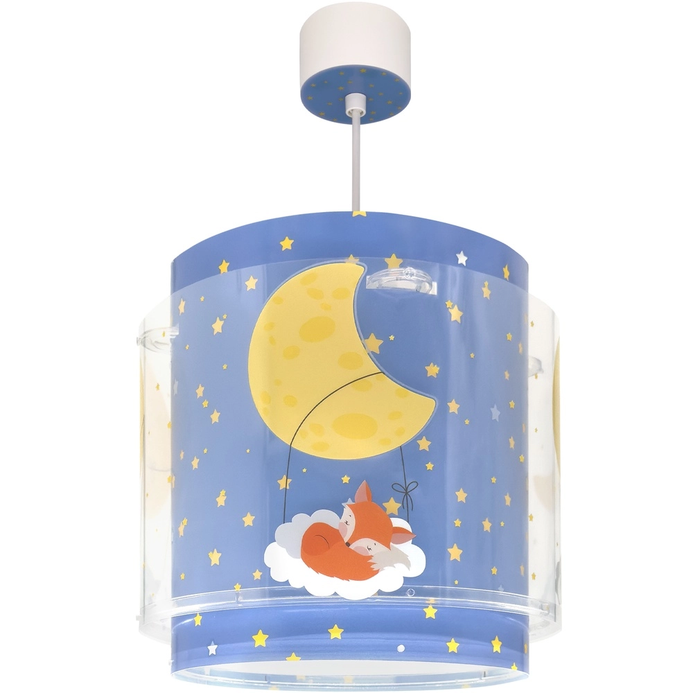 Kinderkamer hanglamp Moon Dreams blauw