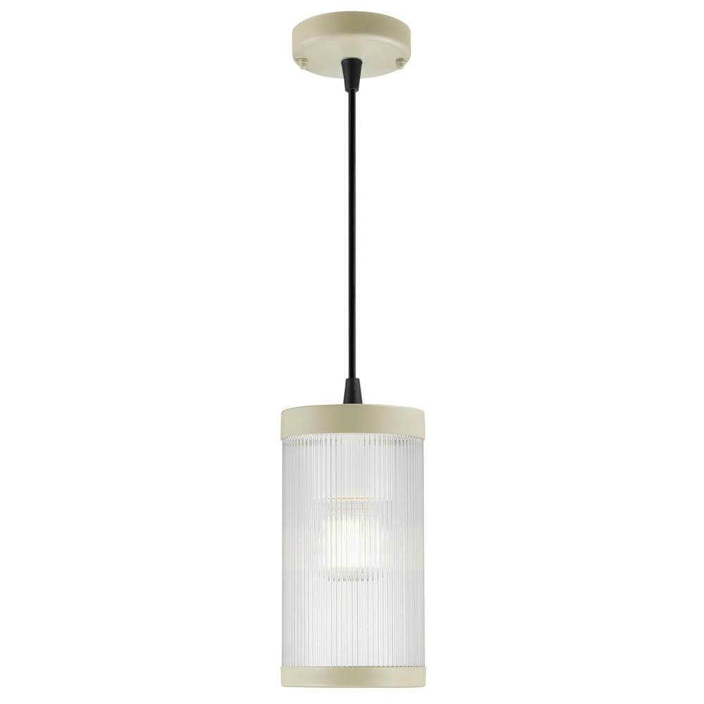 Glazen hanglamp Coupar zand bruin Nordlux 5704924010583