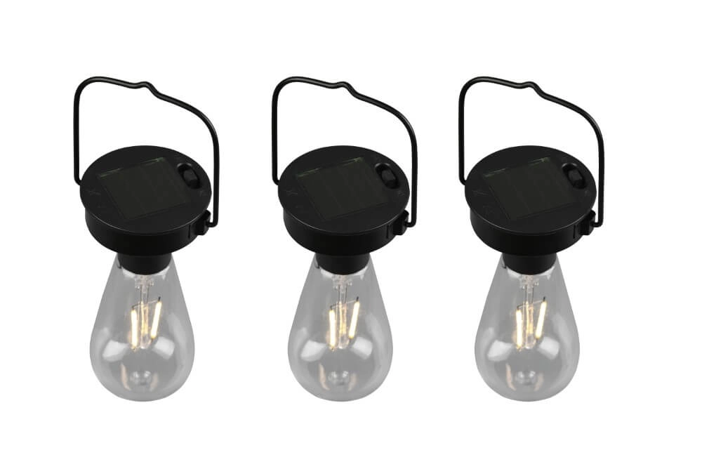 Solar lampjes Campus set van 3 Trio 4017807529432