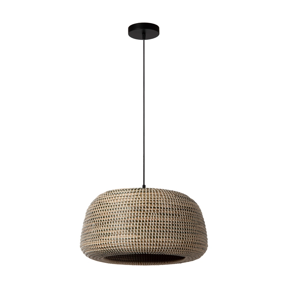 Zeegras hanglamp Maduka Ø 47cm - bruin Premium by Lucide 5411212106063