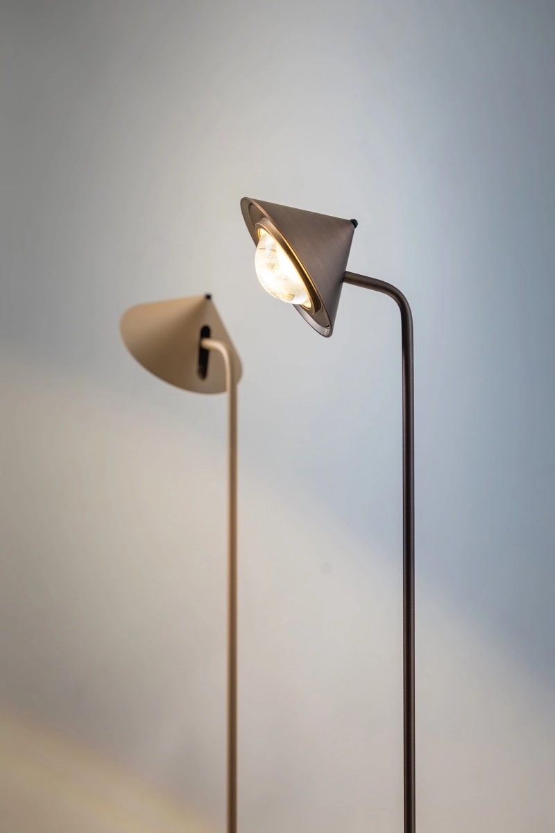 Dimbare led leeslamp Pico brons ETH 8720195311560