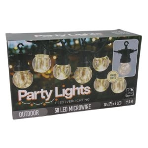 Feestverlichting Party 20 lampjes - koppelbaar Lyora 8721037331043