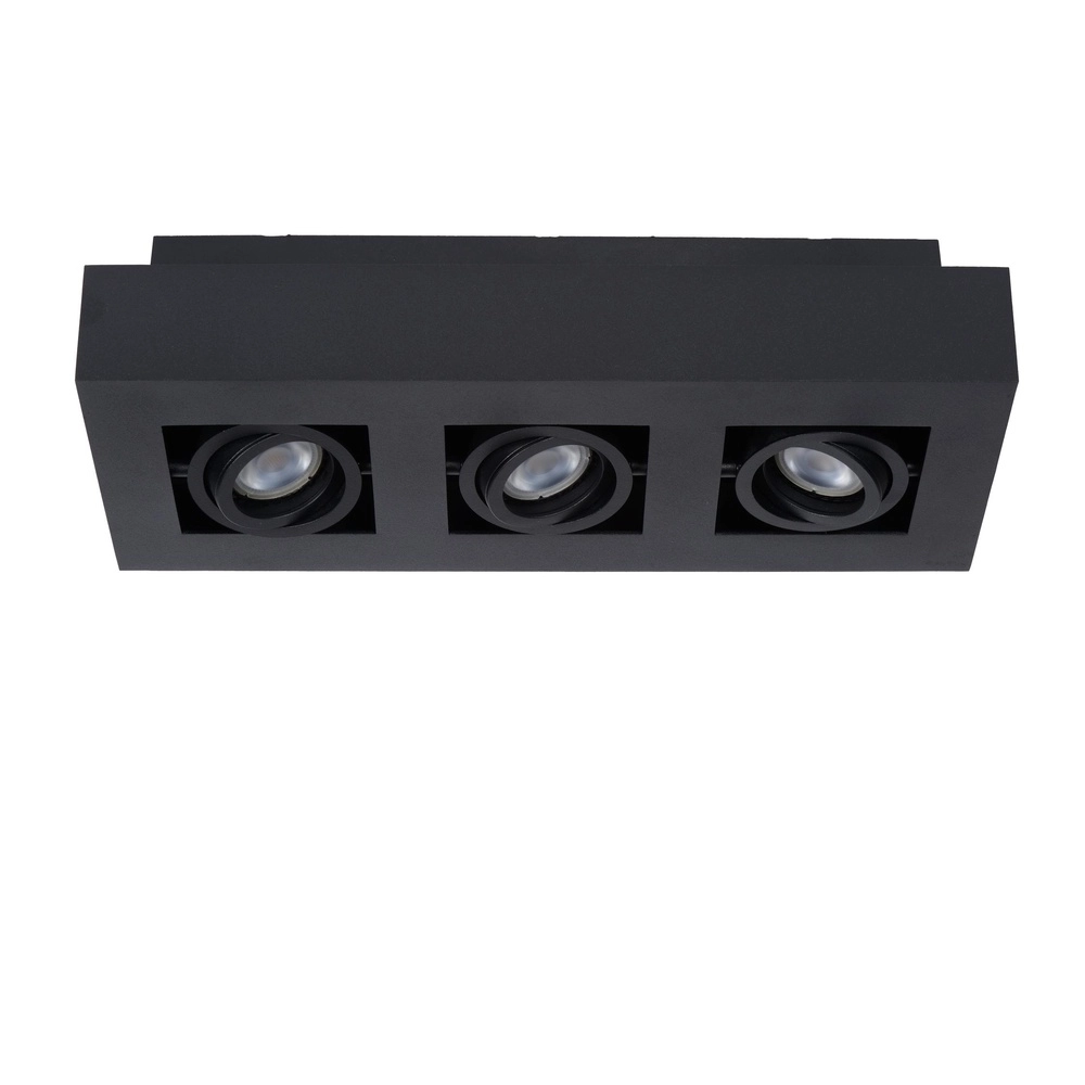 Plafondspot Xirax 3 x 5W zwart