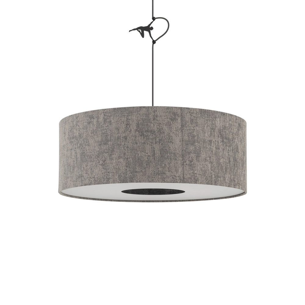 Hanglamp Lago grijs Ø 50cm Lyora 5903139116749
