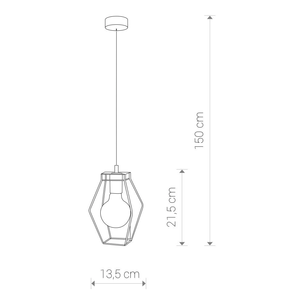 Landelijke hanglamp Fiord Lyora 5903139967099