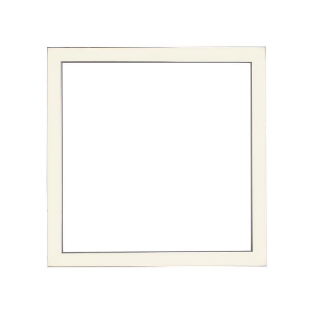 Vierkante plafondlamp Pure Lines Square aluminium Paul Neuhaus 4012248357910