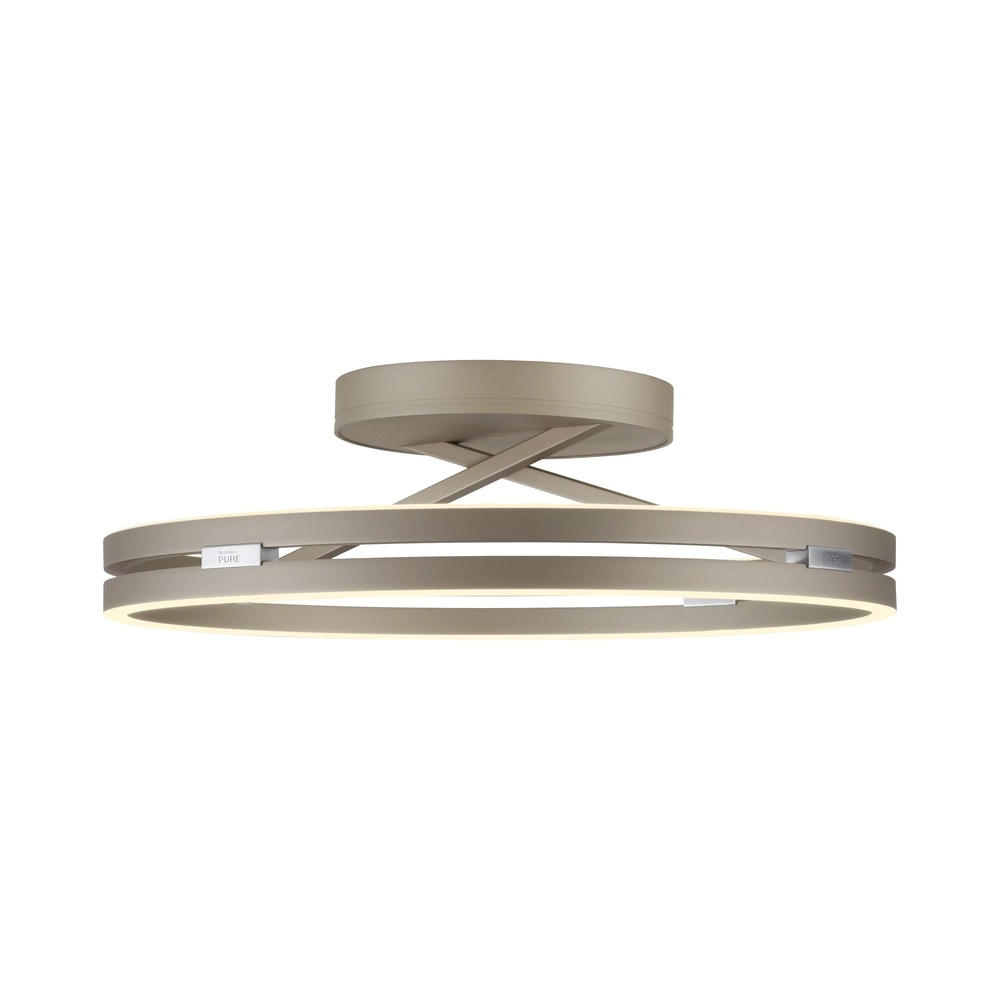 Led plafondlamp Pure Loop Ø 60cm - bronce Paul Neuhaus 4012248398340