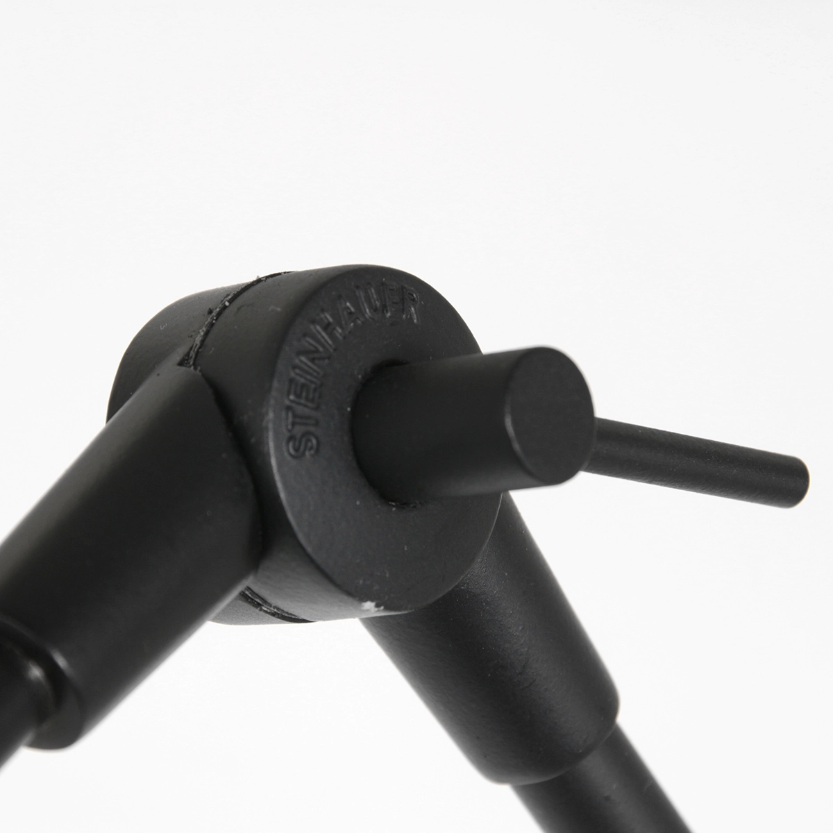 Vloer Leeslamp Prestige Chic zwart met 40cm  groen velourse kap Steinhauer 8712746145854