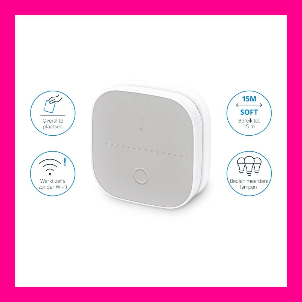 Draadloze schakelaar Portable Button WiZ 8719514554795