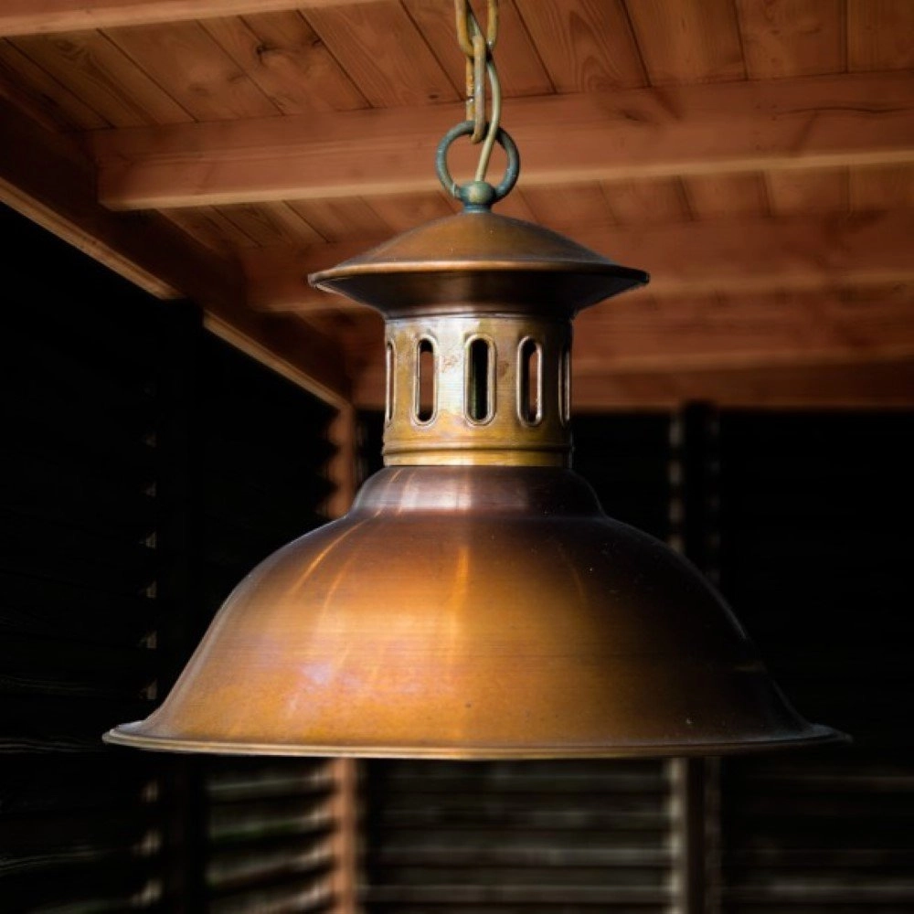 Landelijke hanglamp Maxime L aan ketting KS Verlichting 8714732124805