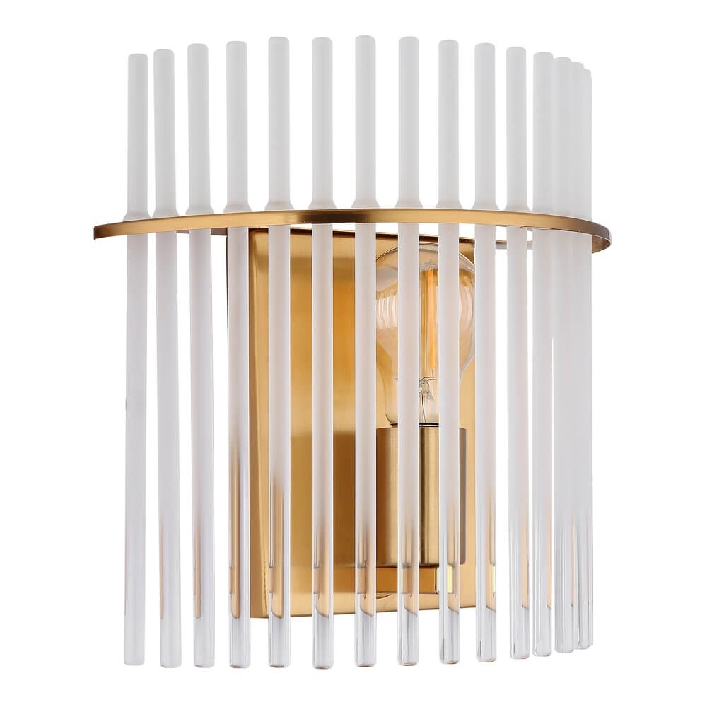Gouden wandlamp Gorley met glas Globo 9007371471768
