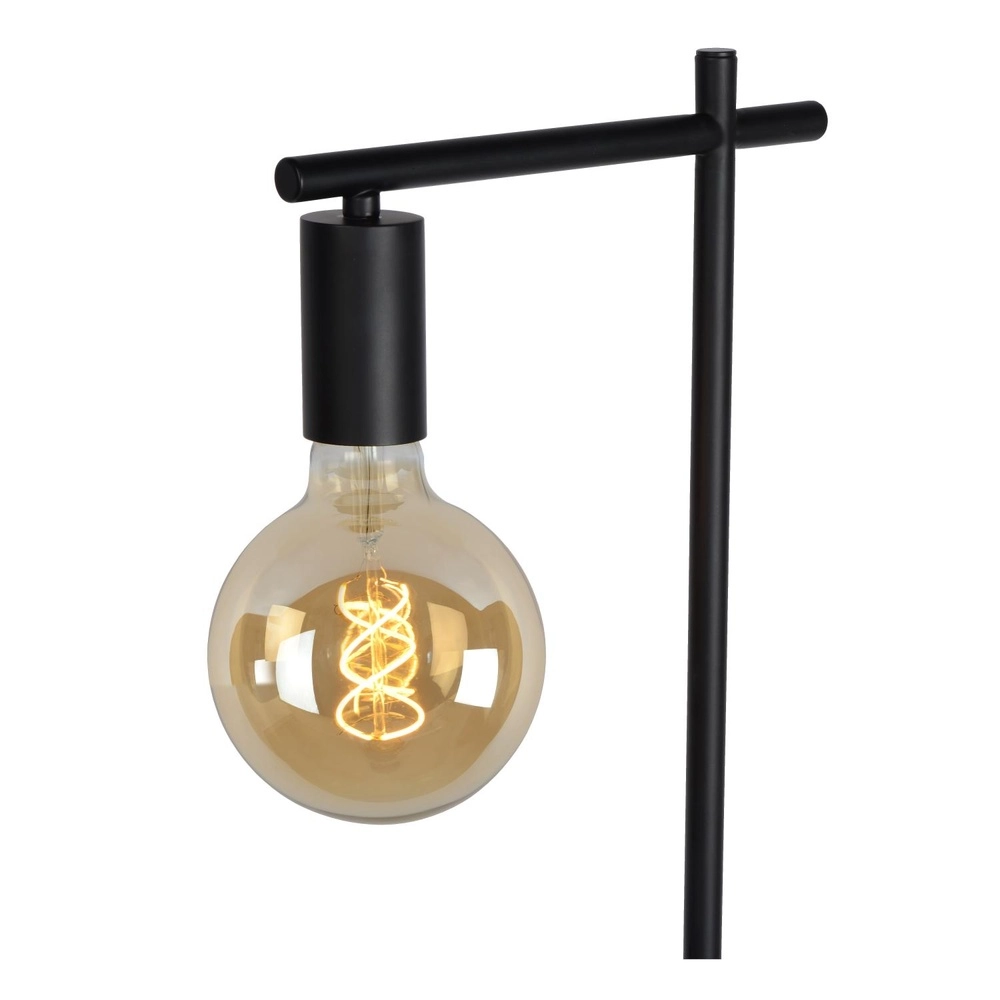 Vloerlamp Leanne zwart Lucide 5411212211125