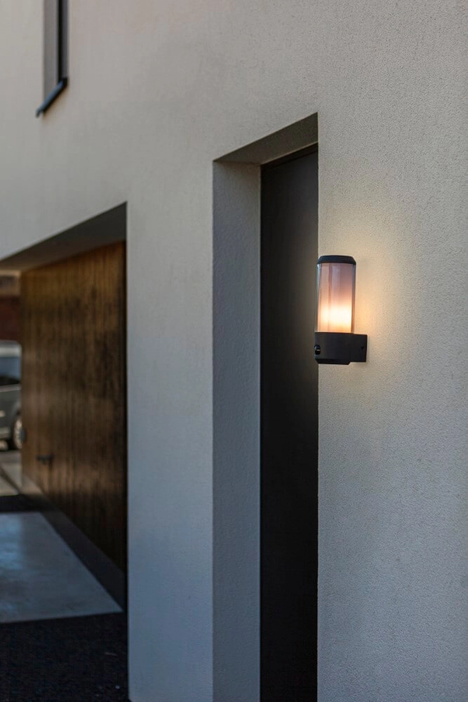 Antraciete wandlamp Heros met sensor Lutec 6939412014920