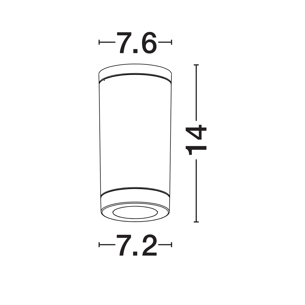 Opbouwspot Spot wit Lyora 5212017453686