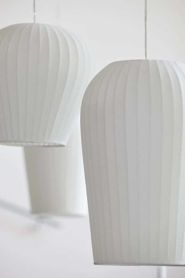 Witte hanglamp Axel japandi Ø 25cm Light & Living 8717807638405
