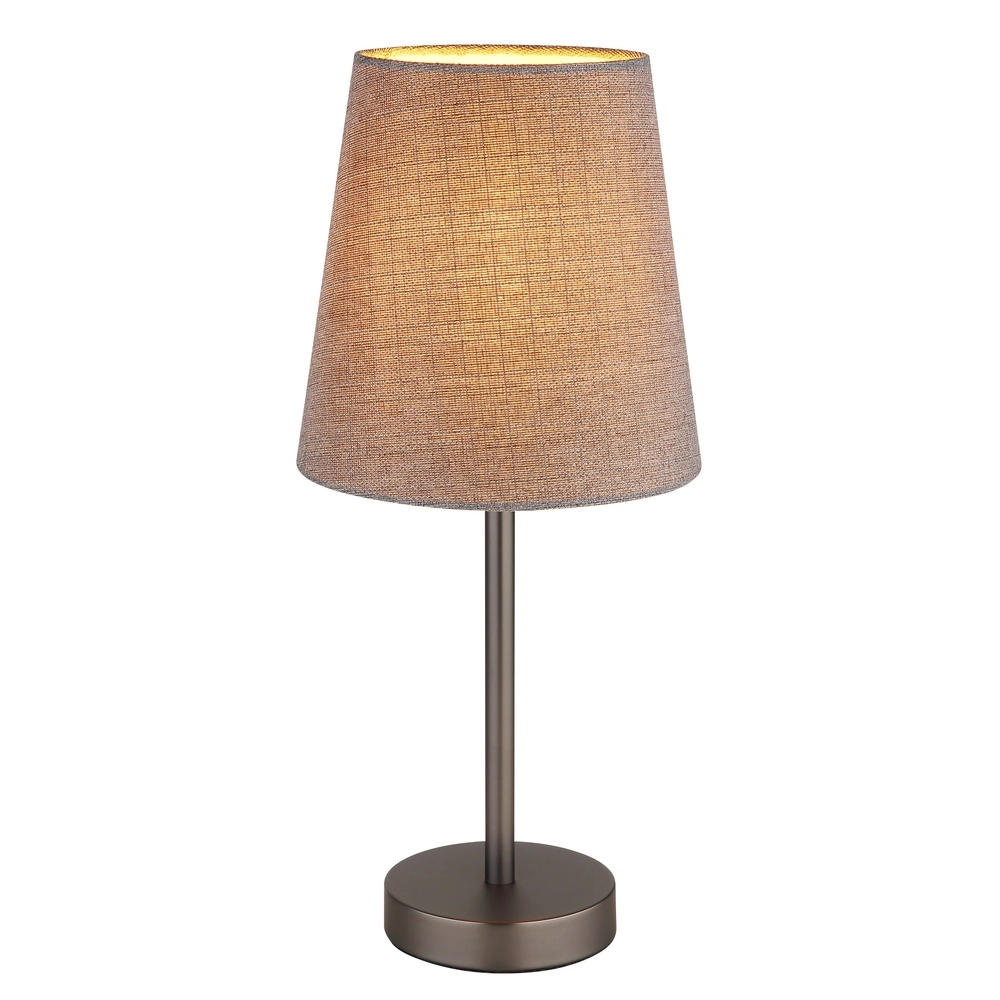 Tafellampje Joris gunmetal