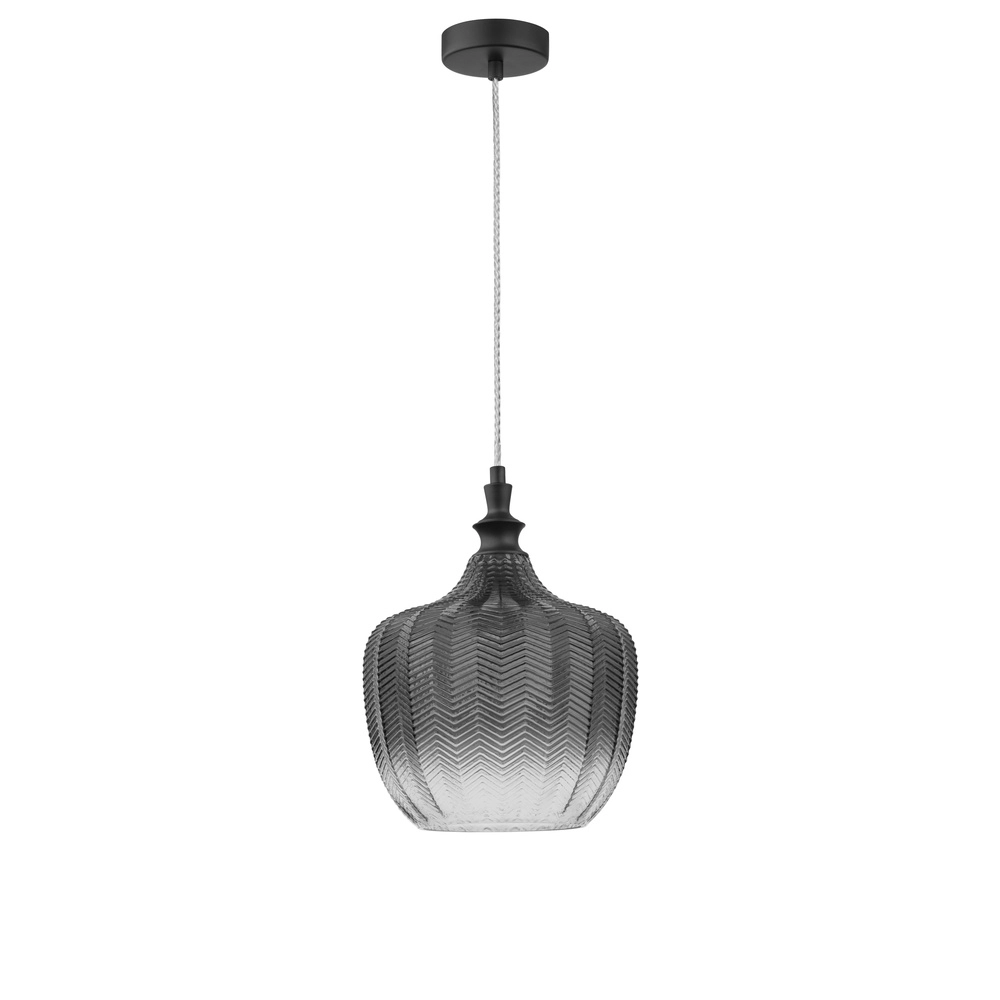 Hanglamp Loni smoke glas Lyora 5212017423054