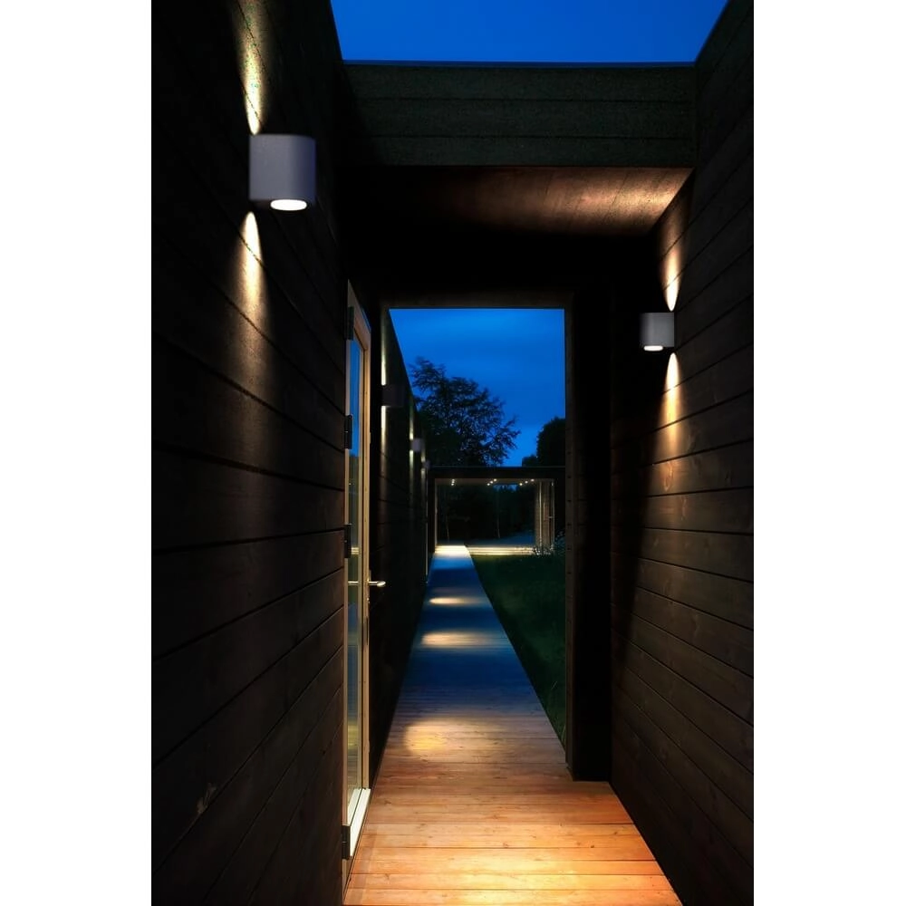 Opbouwspot Canto grijs up & down Nordlux 5701581482586