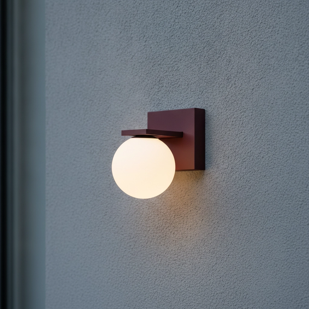 Wandlamp Oracle roestbruin