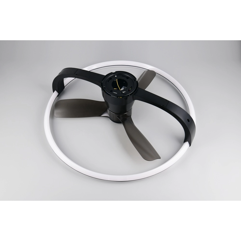 Smarthome ventilator Stockholm zwart Ø 73,5 Tuya Trio 4017807693133